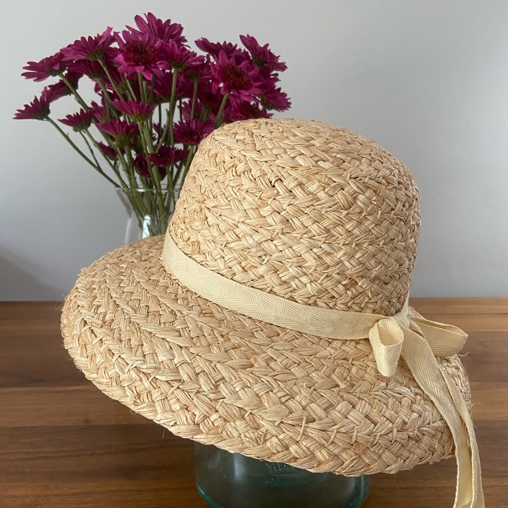 Lack of Color Bloom Raffia Hat